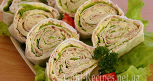 Лаваш с тунцем «Рибна фантазія»