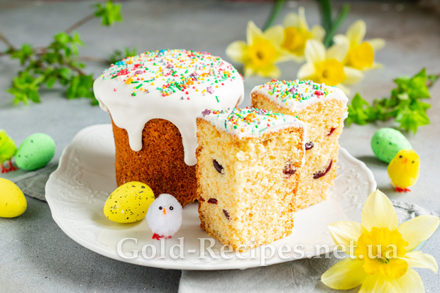 Бездріжджова сирна паска