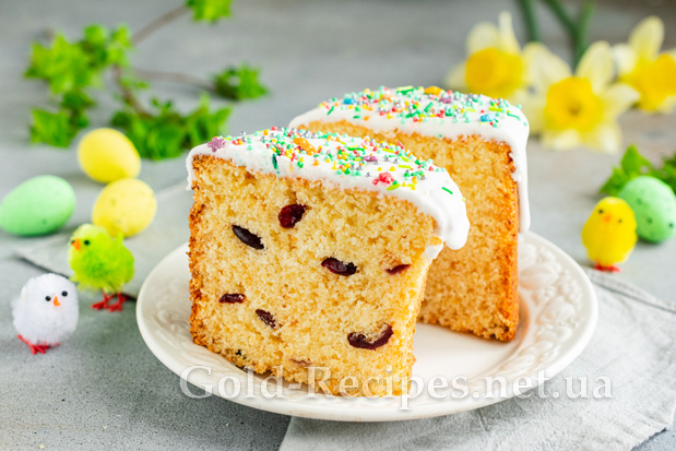 Бездріжджова сирна паска